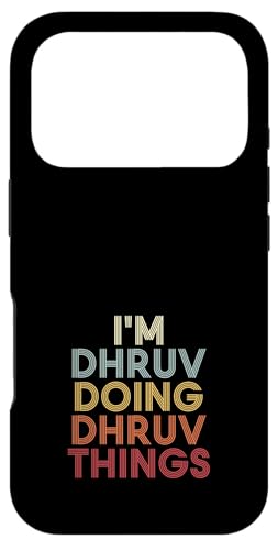 Dhruv Name Dhruv Personalized Name First Given �X�}�z�P�[�X iPhone 17 Pro �p