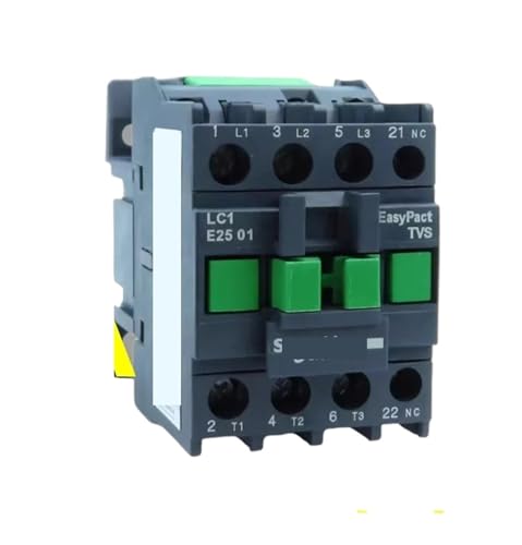 Contacteur AC LC1E25 commutation stable 4 pôles 220V haute performance