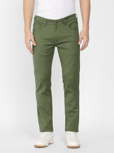 Image of Allen Cooper Slim Fit Strechable Denim Jeans for Men