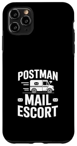 Mail Escort Funny Postman Truck �i�� �X�}�z�P�[�X iPhone 11 Pro Max �p