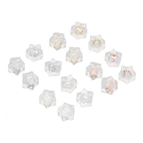 Boucle d'oreille Arrière Pentagram, Remplacement de Boucle d'oreille Fait à la Main Pratique pour Porter des Boucles d'oreilles Cover