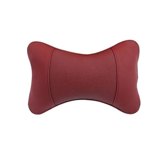 Driving Seat Headrest 1 pz poggiatesta per seggiolino auto adatto per Volkswagen R adatto per Golf Caddy adatto per Passat adatto per Tiguan adatto per Jetta adatto(Volcanic red)