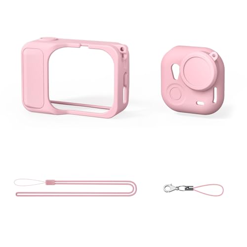Protectores de silicona para cámaras GO con protector de lente y tacto suave