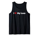 Photo Gallery maglietta "i love my locs canotta Photo Gallery maglietta "i love my locs canotta