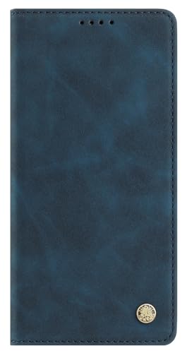 Oppo Find X9 �p �P�[�X �蒠�^ PU���U�[�g�уJ�o�[ RFID�@�\ �����}�O�l�b�g �J�[�h���[ - �u���[