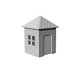 proportion:1/87 MRY-SFW HO échelle miniature usine bâtiment voiture militaire chemin de fer piste accessoire accessoires diorama paysage maison de garde