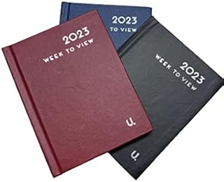 Mantraraj 2023 Pocket Small Week to View Diary 1 x Random Colour Supply