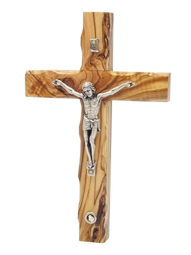 Crucifijo de madera para colgar en la pared del salón o dormitorio familiar