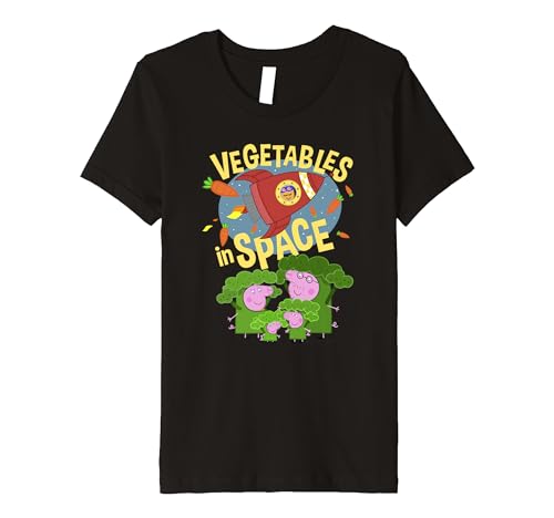 T-shirt Premium Peppa Pig Espace pour Enfant en Coton