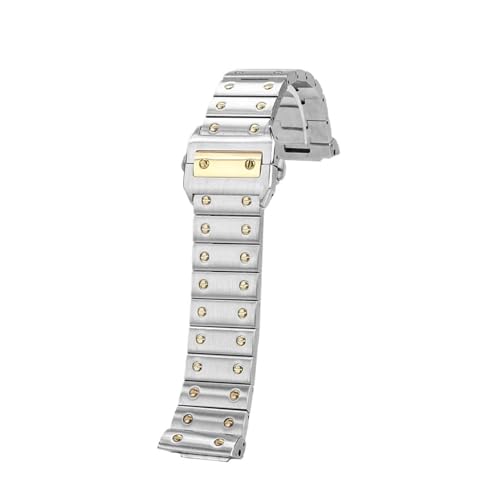 [ł] JeBG TgX 100 J{ Y fB[X EHb`Xgbv \bhXeXX`[ Xgoh uXbg ANZT[(Silver Gold-23mm)