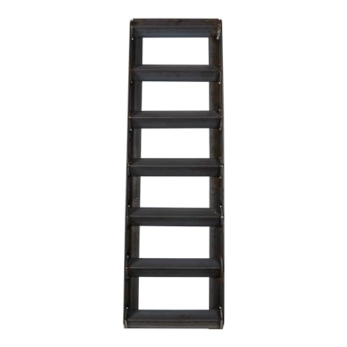 The Trailer Parts Outlet - Unpainted 49\" x 14\" Steel Loading Ramps (5,000 lb Capacity) 2\" Angle Iron Uprights - Pair (2)