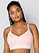 Curvy Couture Women's Luxe Smoothing Seamless Plus Size Bralette, Blushing Rose, X-Large