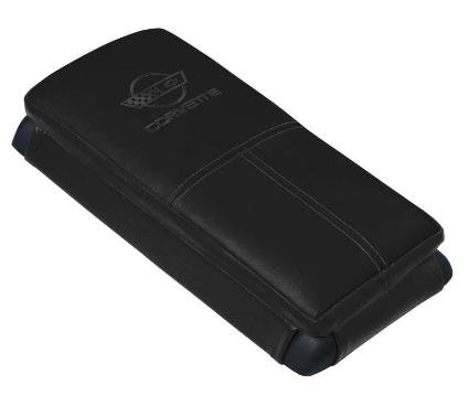 C4 Corvette Center Cushion Pad Black with Emblem Fits: 90 Through 96 Corvettes
