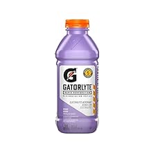Gatorlyte Mixed Berry Rapid Rehydration Electrolyte Drink, 20 oz Plastic Bottles, 12 Pack