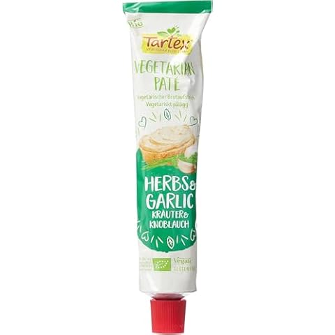 Tartex Organic Herb and Garlic Pâté Tube 200 g Cover