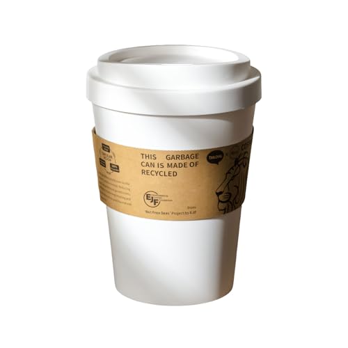 Caneca de basura creativa forma taza 23.5x33.5 cm miniatura 7