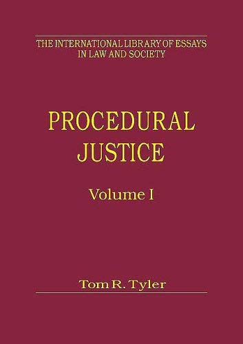 [(Procedural Justice: v. 1 & 2 )] [Author: Tom R. Tyler] [Nov-2005]