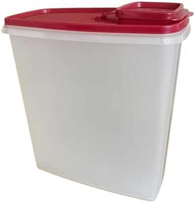 Tupperware Modular Mates Super Cereal 20 Cup 4.8 L Storer In Red Seal
