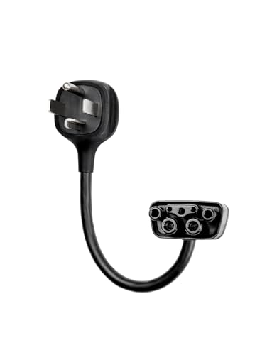 LENZ NEMA 14-30 Adapter for Tesla Mobile Connector Gen 2 & Gen 3 24A Max Charging on 240V 14-30 Outlets (Adapter Only Not a Charger)