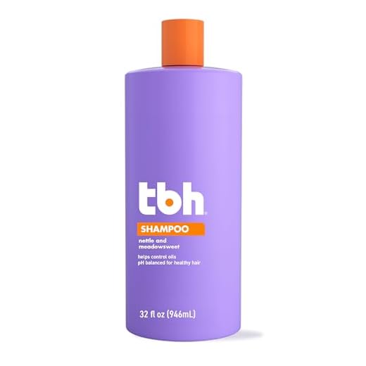 TBH Kids Shampoo - Tween and Teen Shampoo for Oily Hair,Sulfate and Paraben Free Shampoo - 32 oz