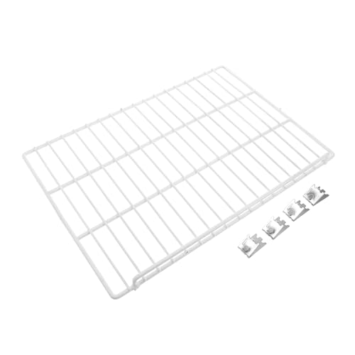 DOITOOL Divisor de Malla para Congelador y Frigorífico Estante de Hierro Resistente Organizador para Separar Alimentos y Orden Nevera y Congelador