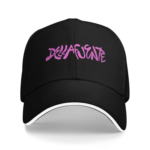 Casquette Dellafuente visière baseball chapeau de camionneur été réglable sport plein air