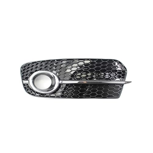 Rejilla delantera Q5 2013-2016 y cubierta de luz antiniebla estilo malla negra exterior