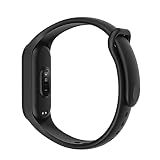 [MoKo] シャオミ MiBand7 交換バンド Xiaomi Miスマートバンド7/6/5 交換ベルト Miバンド7/6/5 スポーツベルト TPU製 適用 軽量 ソフト 取扱簡単 Black