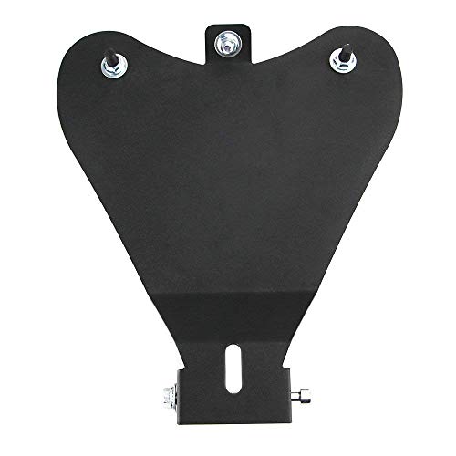 Motorcycle Solo Seat Baseplate Base Plate Base Pan Heavy Duty Steel Black Fits for Sporster 883 1200 Chopper Bobber