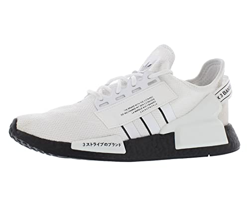 adidas NMD R1 V2 Mens Shoes Size 7.5, Color: Cloud White/Core Black/Grey One