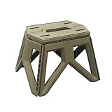 Tabouret de camping pliant de voyage – idéal pour la maison, la maternelle, l'hôtel, l'école et autres occasions, il vous très utile et son siège pliant est léger