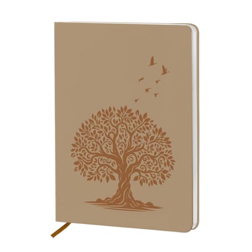 Cahier de notes épais Arbre de Vie doté d'une couverture rigide haute résistance