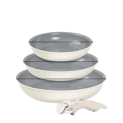 ���N�I�� 3 �s�[�X�e�t�������H�����t���C�p���Z�b�g���O���\�ȃn���h���t���C�p����Ő����I�����c�L�b�`���������(3Pcs White Gray Set)