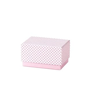 Rössler 13541928000 – minikartonage baby meisje, roze, rechthoekig 87 x 60 x 50 mm, geboorte en doop, 1 stuk