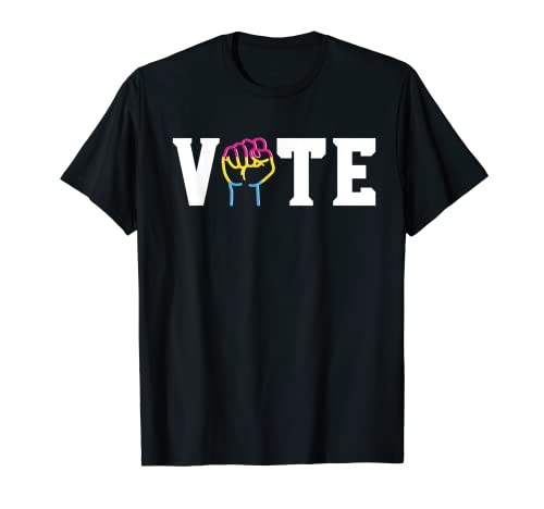 Pansexual Vote Pan Pride Election - Regalo de campaña electoral Camiseta