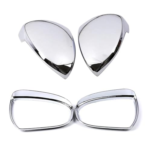 Coque de rétroviseur chromée pour Hyundai Tucson 2015-2020, finition ABS élégante
