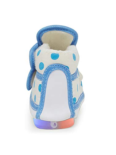 CHIU Kids LED Light Shoes with Chu Chu Music Sound & Polka Dot Print for Baby Girls and Boys 5 31cdyDRC7 L