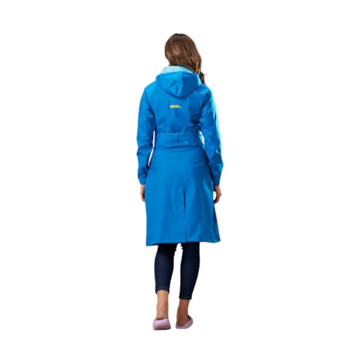 Image of ZEEL Ladies High Neck Raincoat | Waterproof Long Raincoat with Belt, Zeel Diva ZKL01 Parent