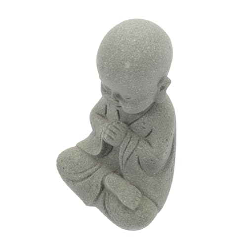 Amosfun Piccola Statua Di Buddha Per Statua Decorativa Da Giardino Decorazione Per e