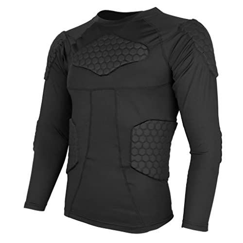 Camisas de compresión para hombre TISHITA de manga larga para ciclismo y running