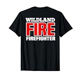 Wildland Fire Rescue Department T-Shirt Firefighters Firemen