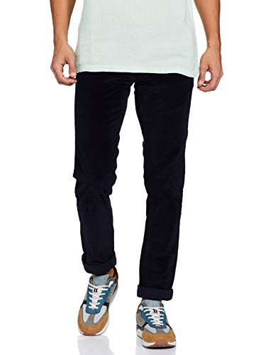 Image of Indian Terrain Men's Slim Casual Trousers