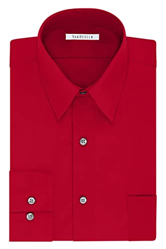 Image of Van Heusen Men's Big Fit Poplin Dress Shirt (Big & Tall)