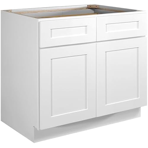 Design House Brookings Kitchen Base Cabinet, 42", White