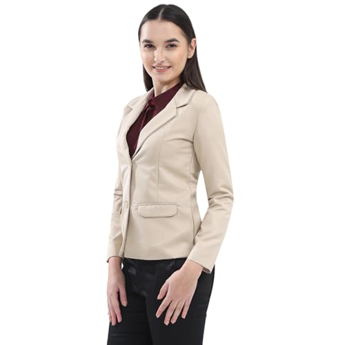 Image of Women's Formal Blazer | Regular Fit | Full Sleeve with 2 Front Pocket Ultra Light Fabric | Office /Meetings