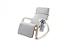 Produktbild Robas Lund, Stuhl, Schaukelstuhl, Relaxstuhl, Gent, grau, 66 x 90 x 104 cm, 64085GN2