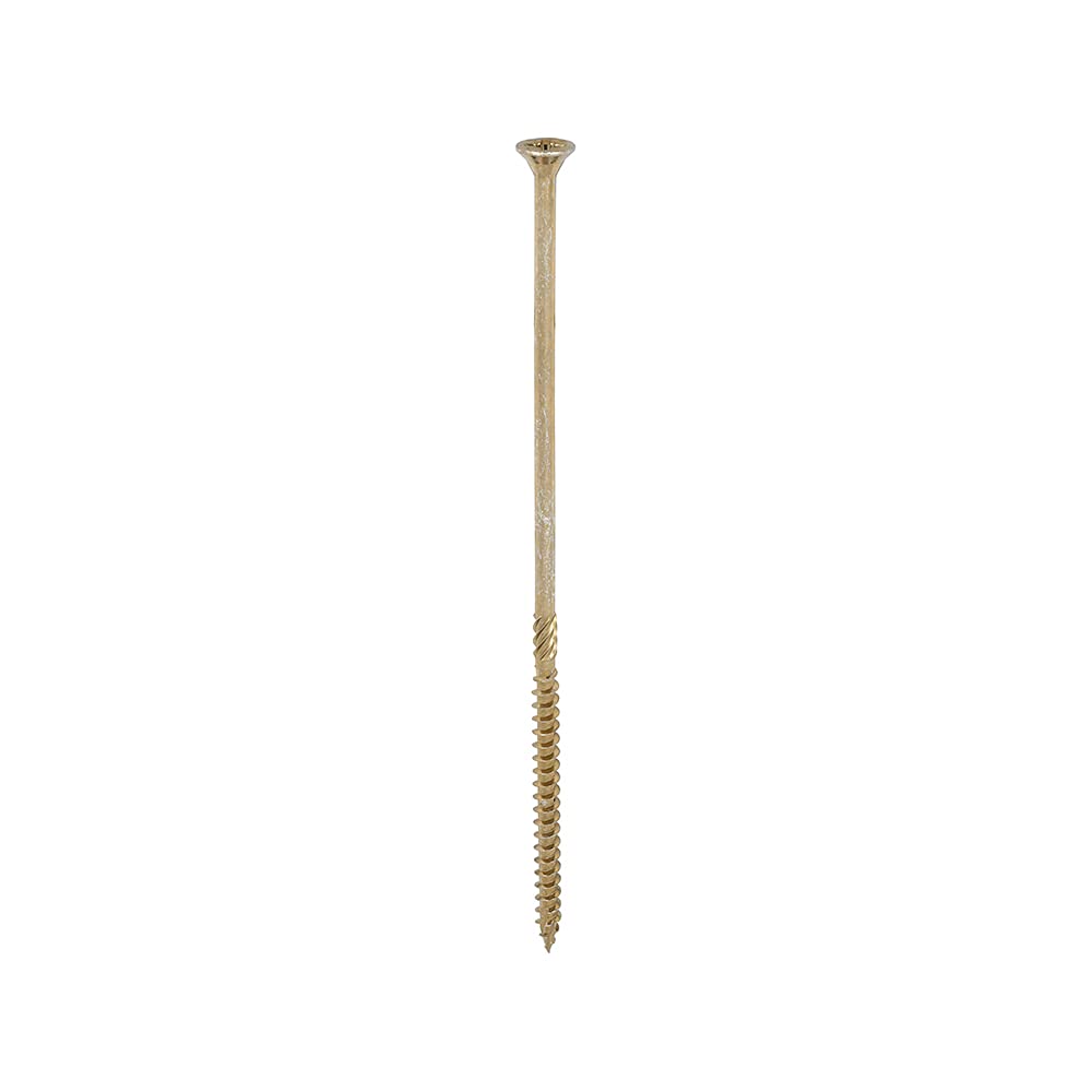 TIMCO C2 Strong-Fix Multi-Purpose Premium Countersunk Gold Woodscrews - 6.0 x 180 - Box of 100
