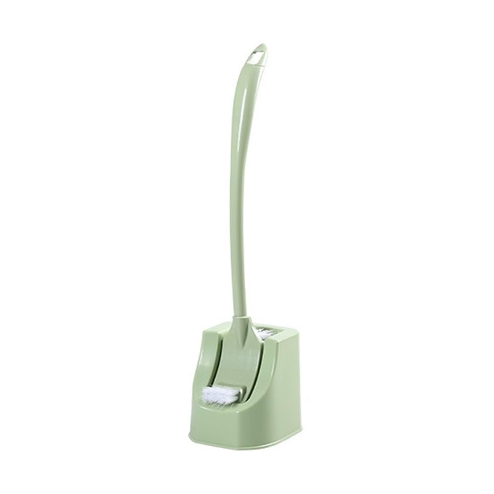 Brosse de toilette pour salle de bain au long manche protecteur pour un entretien serein