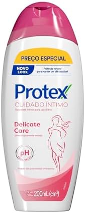 Sabonete Líquido Protex Cuidado Íntimo Delicate Care 200ml - Prom...