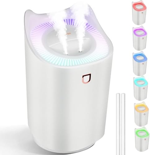 Waiybbit Humidifier, 3L Ultrasonic Air Humidifier for Bedroom (Lasts Up to 20 Hours), Cool Mist...